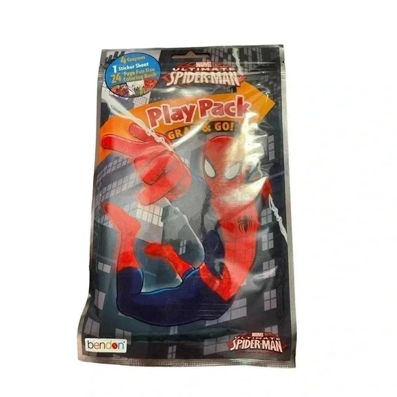 Marvel Ultimate Spiderman PlayPack Grab & Go - Picture 1 of 2
